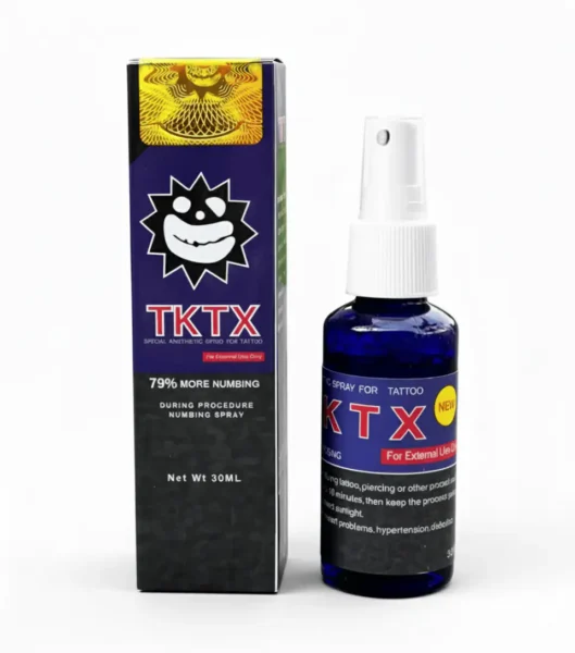 SPRAY TKTX – Aplicación Rápida para Tatuajes
